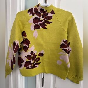 Anthropologie NWOT mock neck sweater size S.